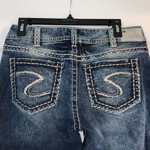 Women’s Silver brand suki boot cut jeans 31